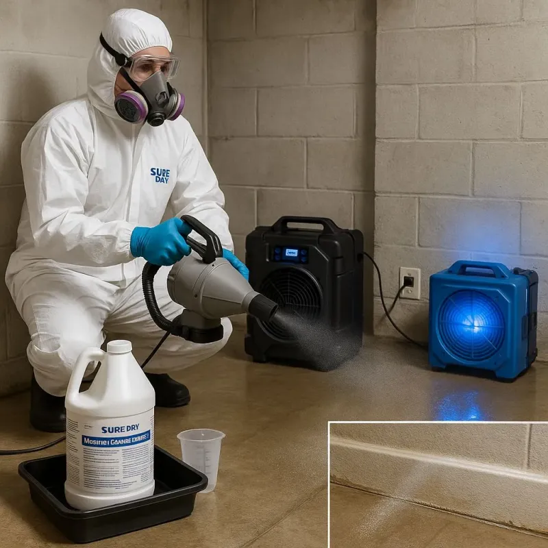 Sanitization and Odor Removal process in Millersburg, OR