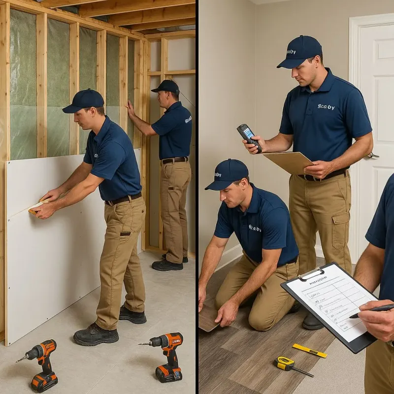 Repairs and Reconstruction process in Millersburg, OR